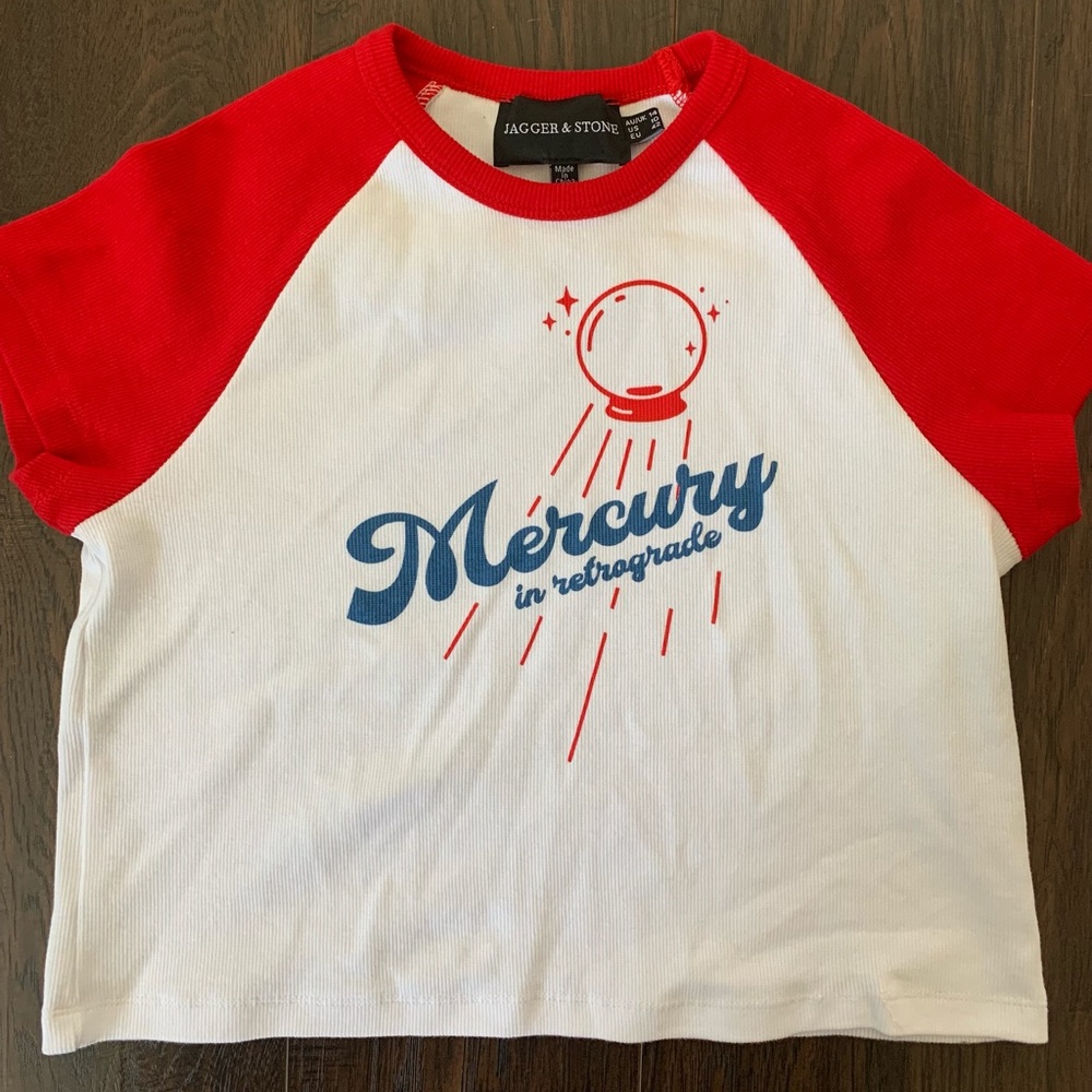 Cropped tee